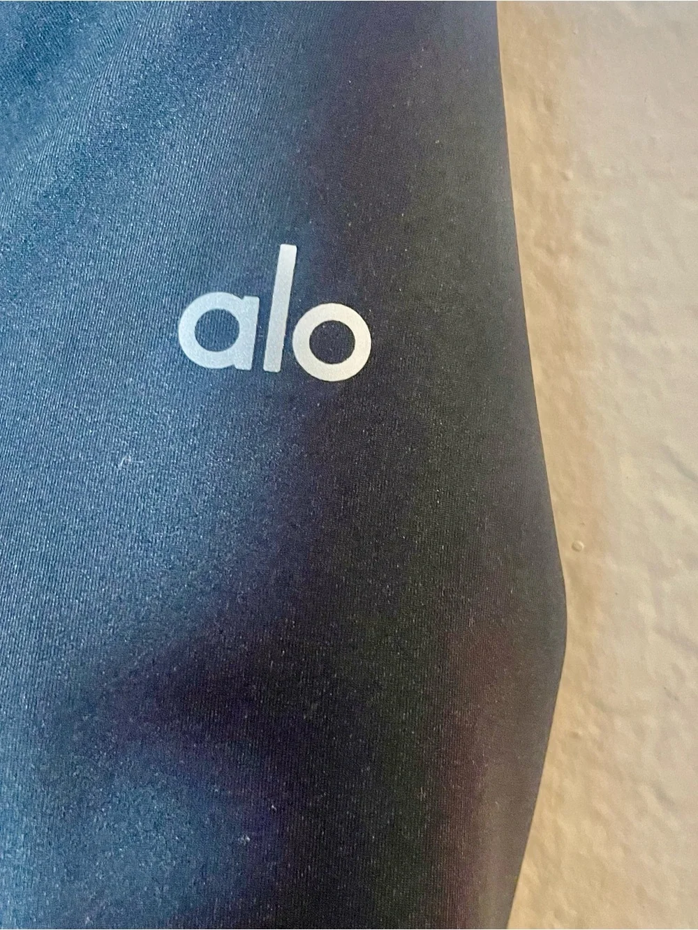Alo Yoga Black Full Zip Jacket XS Women Two Way Zip Pockets